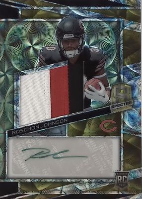 2023 Spectra #231 Rookie Patch Auto - Neon Green /35