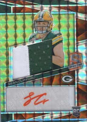 2023 Spectra #233 Rookie Patch Auto - Neon Orange /15