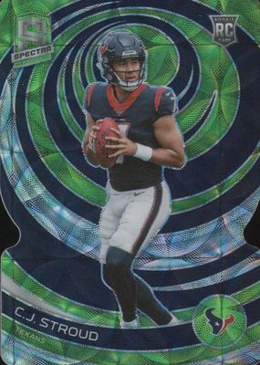2023 Spectra #112 Neon Green Die-Cut /30