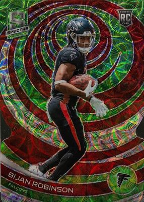 2023 Spectra #117 Neon Green Die-Cut /30