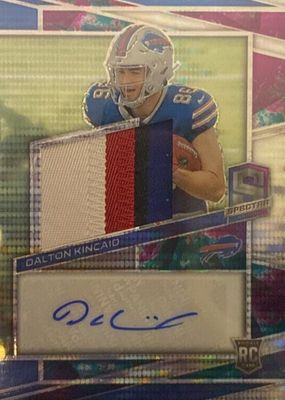 2023 Spectra #207 Rookie Patch Auto - Celestial /75