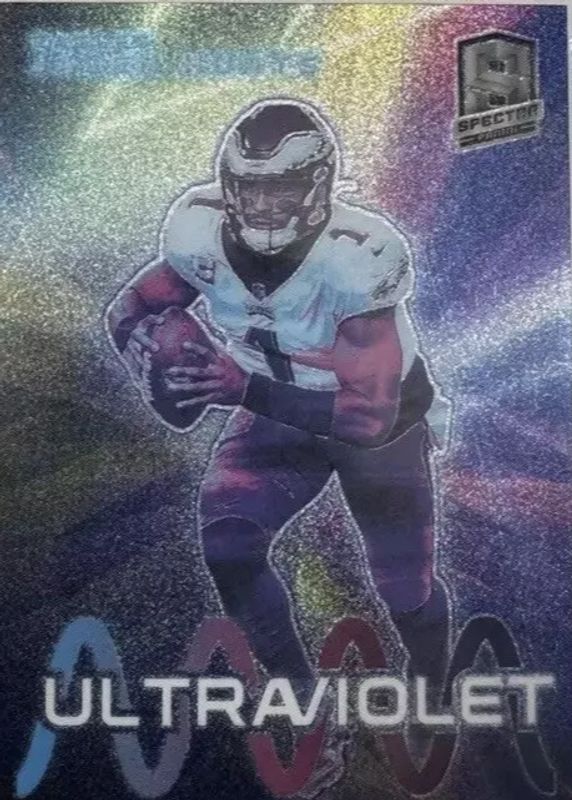 Jalen Hurts 2023 Spectra #UV-JHU Ultraviolet /(SSP) RAW