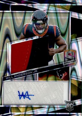 2023 Spectra #240 Rookie Patch Auto - Supernova /70