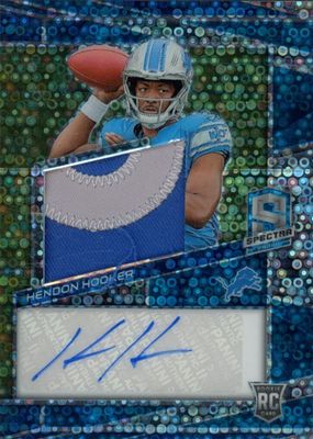 2023 Spectra #211 Rookie Patch Auto - Neon Blue /50