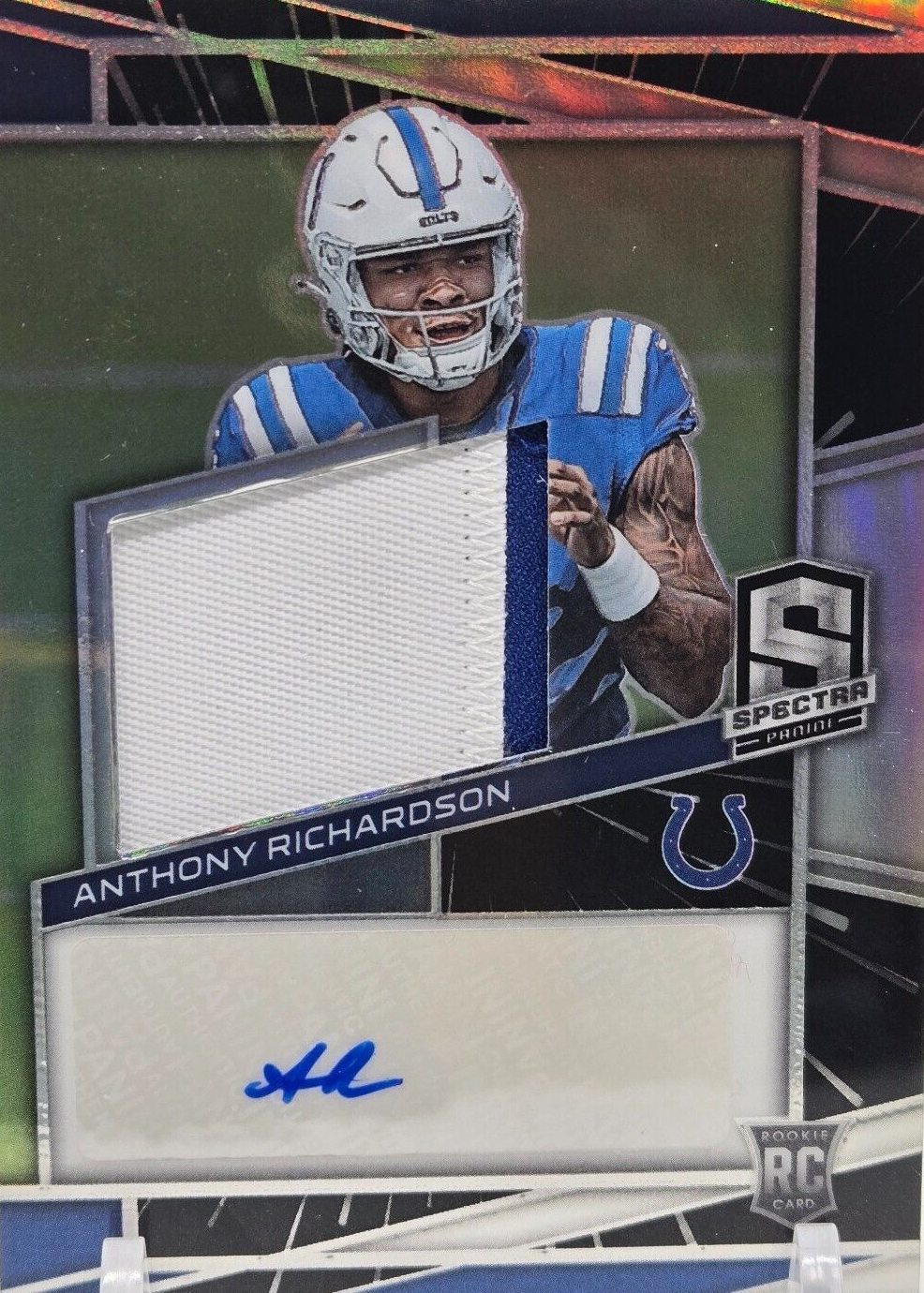 Anthony Richardson auto RC ルーキー 2023 Illusions Anthony Richardson RPA Auto Rookie Colts RC Patch