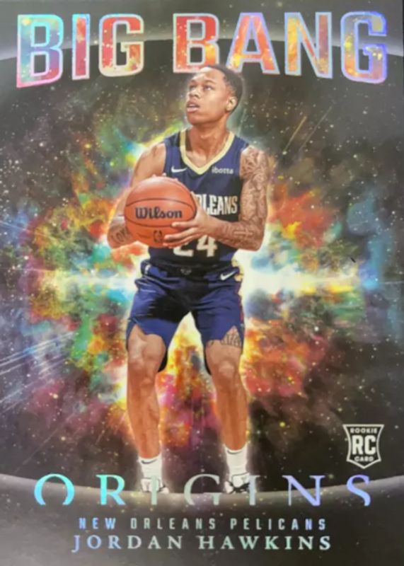 Jordan Hawkins 2023 Origins #15 Big Bang /(SSP) Rookie RAW