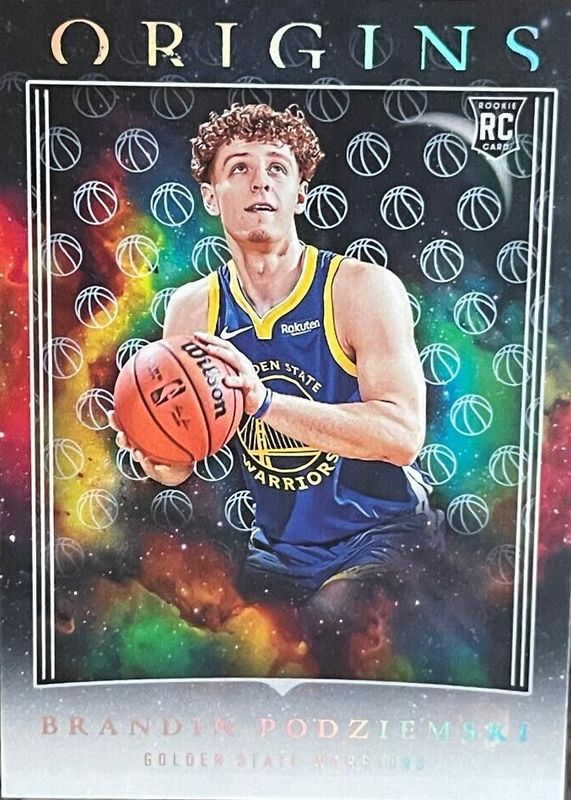 Brandin Podziemski 2023 Origins #24 Basketballs Rookie PSA 10