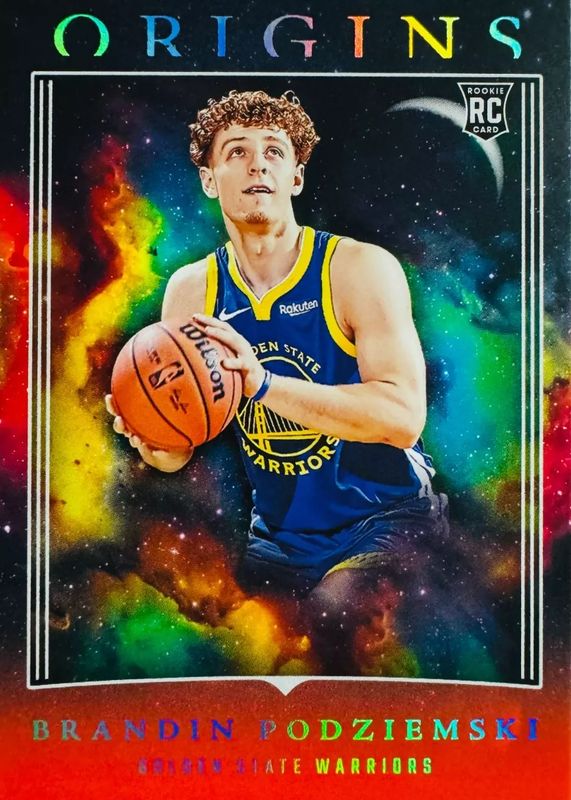 Brandin Podziemski 2023 Origins #24 Red Rookie RAW