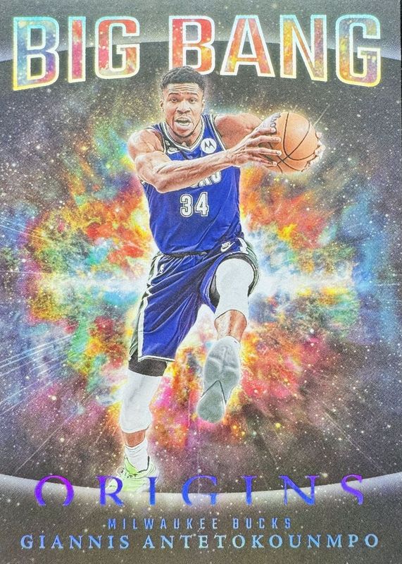 Giannis Antetokounmpo 2023 Origins #3 Big Bang /(SSP) RAW