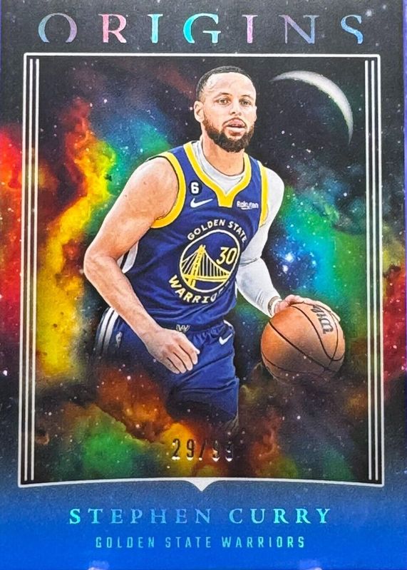 Stephen Curry 2023 Origins #5 Blue /99 PSA 10