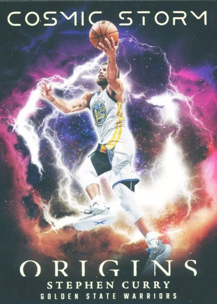 Stephen Curry 2023 Origins #4 Cosmic Storm Price Guide