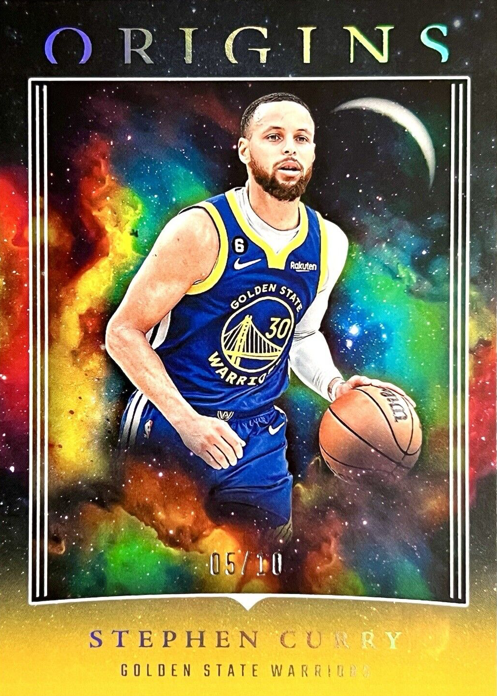Stephen Curry 2023 Origins #5 Gold /10 Price Guide - Sports Card