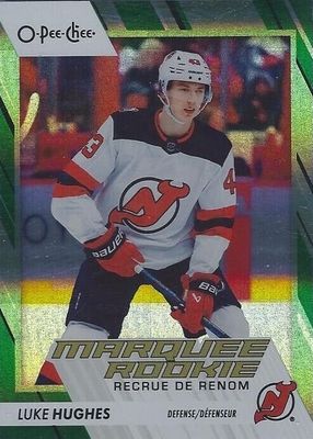 2023 O-Pee-Chee #572 Marquee Rookies - Green Rainbow /33