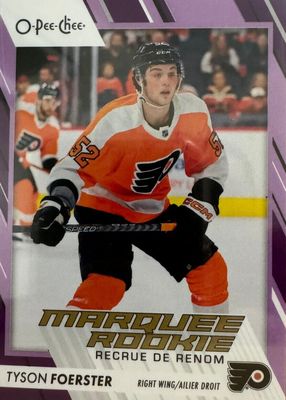 2023 O-Pee-Chee #567 Marquee Rookies - Purple Border /49