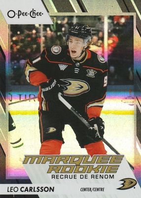 2023 O-Pee-Chee #599 Marquee Rookies - Black Rainbow /100