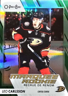 2023 O-Pee-Chee #599 Marquee Rookies - Green Rainbow /33
