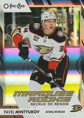 2023 O-Pee-Chee #593 Marquee Rookies - Black Rainbow /100