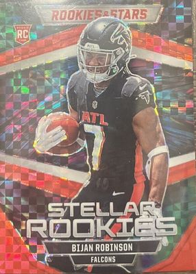 2023 Rookies & Stars #SR-1 Stellar Rookies - Red Plaid