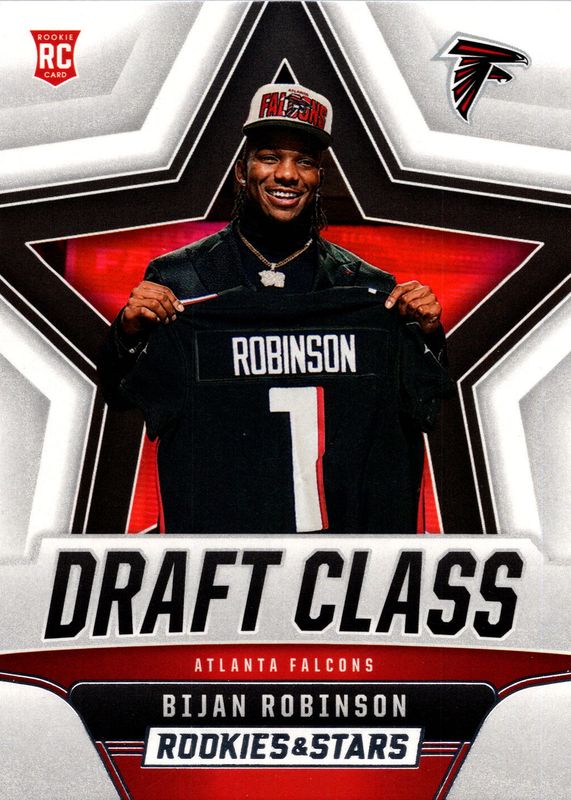 Bijan Robinson 2023 Rookies & Stars #DC-2 Draft Class PSA 10