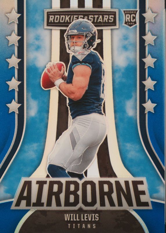 Will Levis 2023 Rookies & Stars #AI-29 Airborne - Blue /50 SGC 10