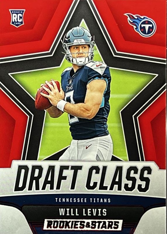 Will Levis 2023 Rookies & Stars #DC-19 Draft Class - Longevity PSA 10