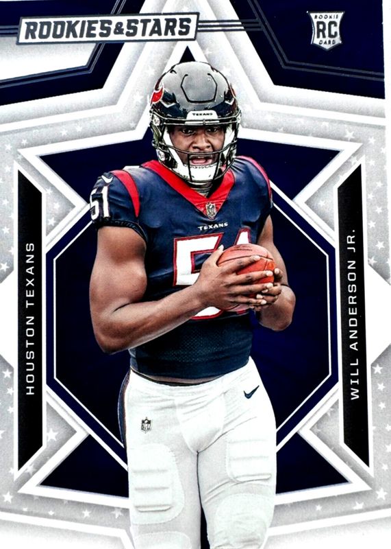 Will Anderson Jr. 2023 Rookies & Stars #196 Base RAW