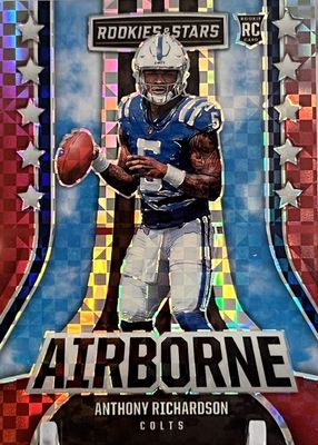 2023 Rookies & Stars #AI-14 Airborne - Red Plaid