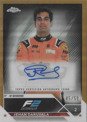2023 Topps Chrome Formula 1 #CAC-JDI Autographs - Gold Refractor /50