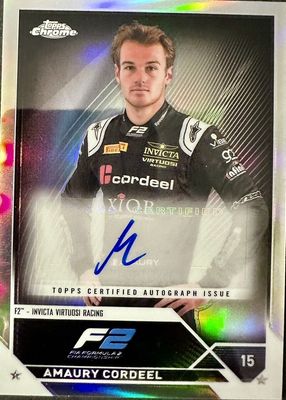 2023 Topps Chrome Formula 1 #CAC-AC Autographs