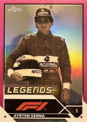 2023 Topps Chrome Formula 1 #198 Pink Refractor /75