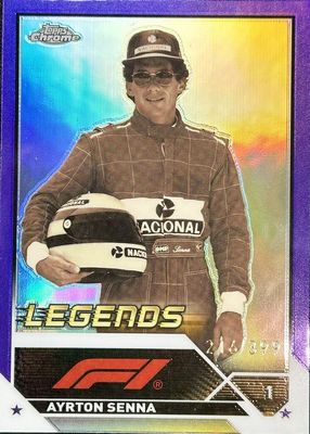 2023 Topps Chrome Formula 1 #198 Purple Refractor /399