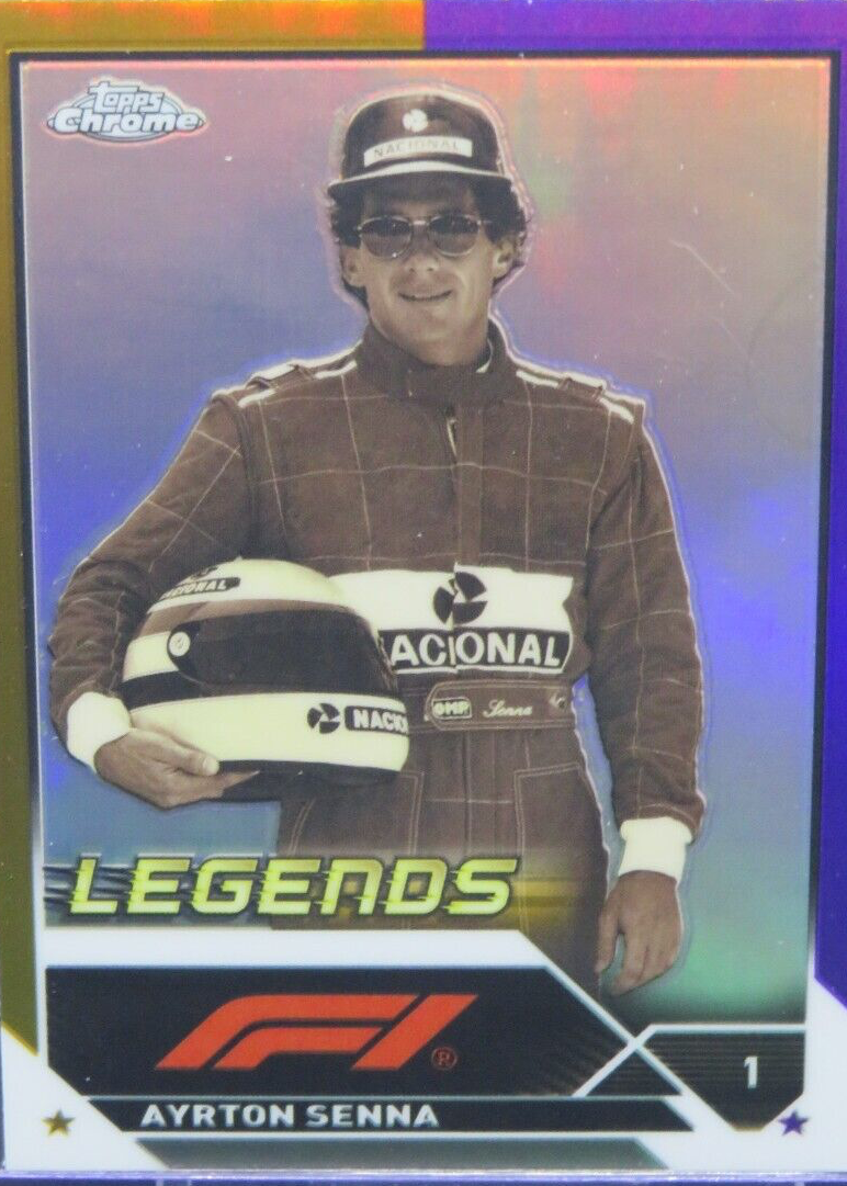 Topps Ayrton Senna 1/1 世界に1枚 one of one 6809_1515_3618_198