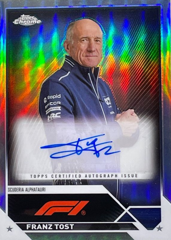 2023 Topps Chrome Formula 1 #CAC-FT Autographs