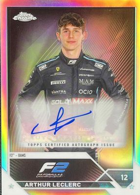 2023 Topps Chrome Formula 1 #CAC-AL Autographs