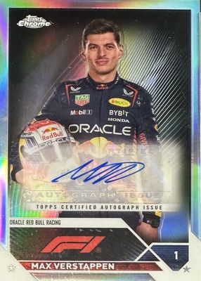 2023 Topps Chrome Formula 1 #CAC-MV Autographs