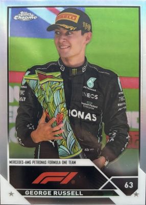 2023 Topps Chrome Formula 1 #13 Celebrations Variation