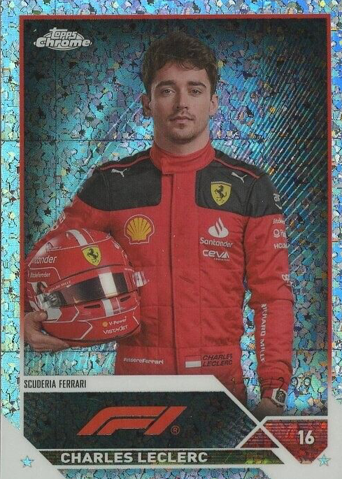 Charles Leclerc 2023 Topps Chrome Formula 1 #5 Mini-Diamond 