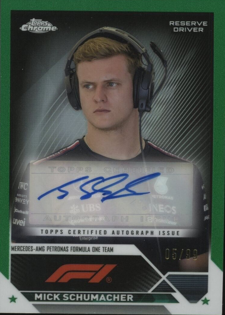 Mick Schumacher - 2020 Topps Chrome Formula 1 PSA 10 | eBay