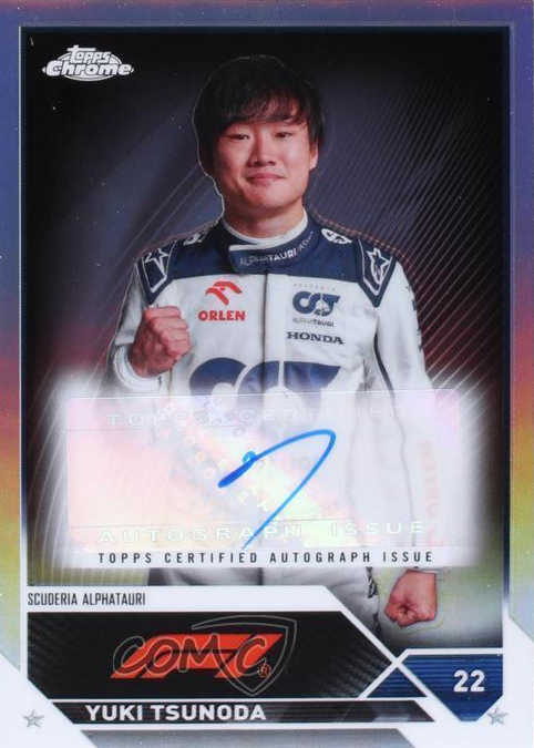 Yuki　① 1/5 Spark 2023 Formula 1 Yuki Tsunoda AlphaTauri Helmet