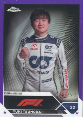2023 Topps Chrome Formula 1 #55 Purple Refractor /399