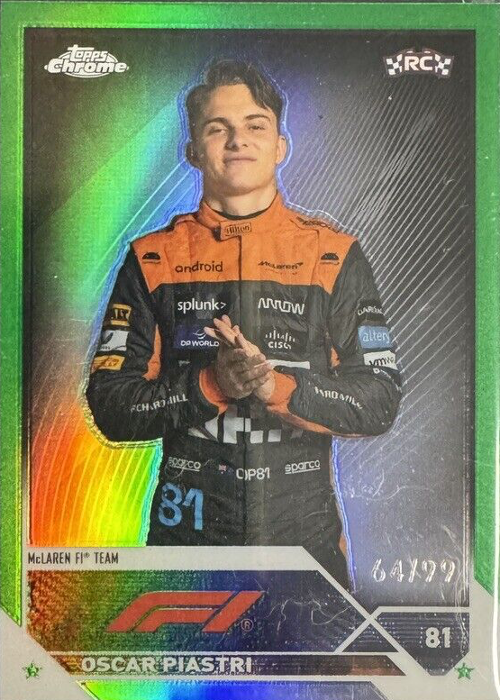 PSA10ルーキーピアストリOSCAR PIASTRI RC REFRACTOR - メルカリ