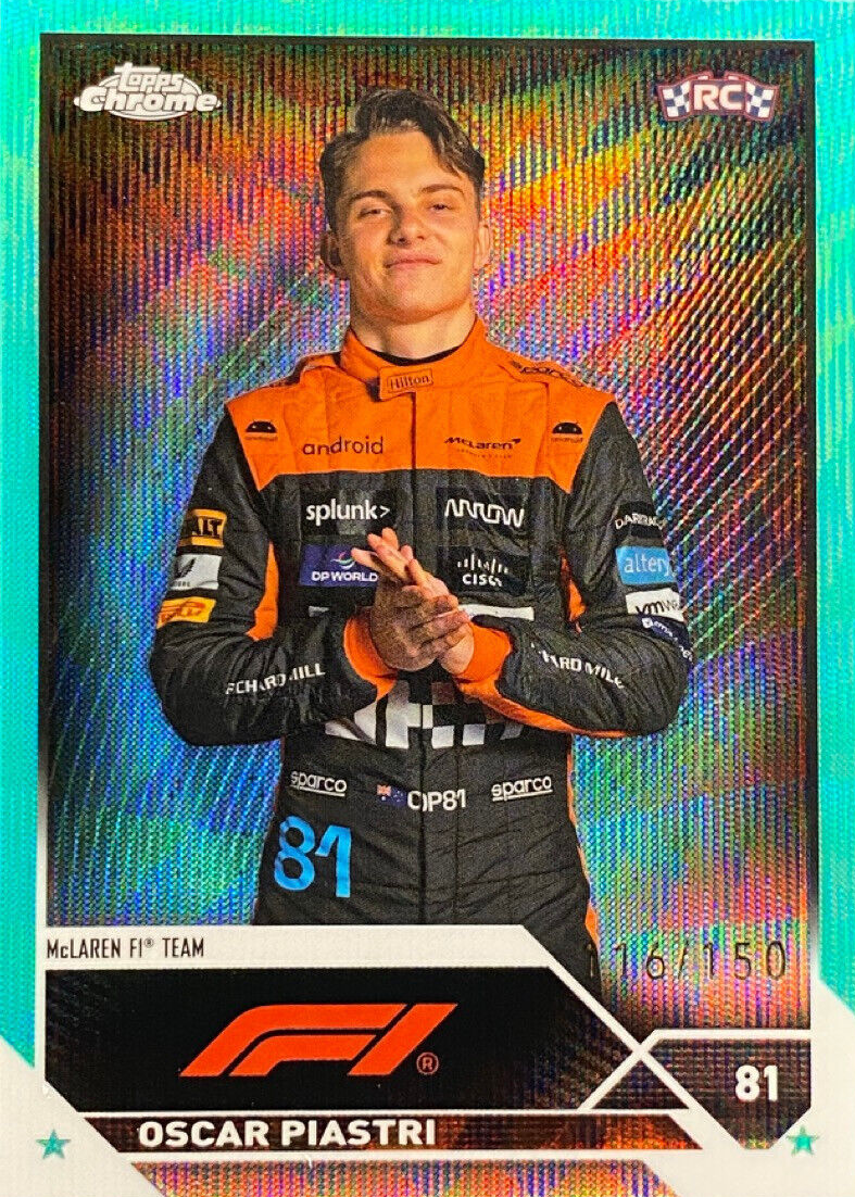 PSA10ルーキーピアストリOSCAR PIASTRI RC REFRACTOR - メルカリ