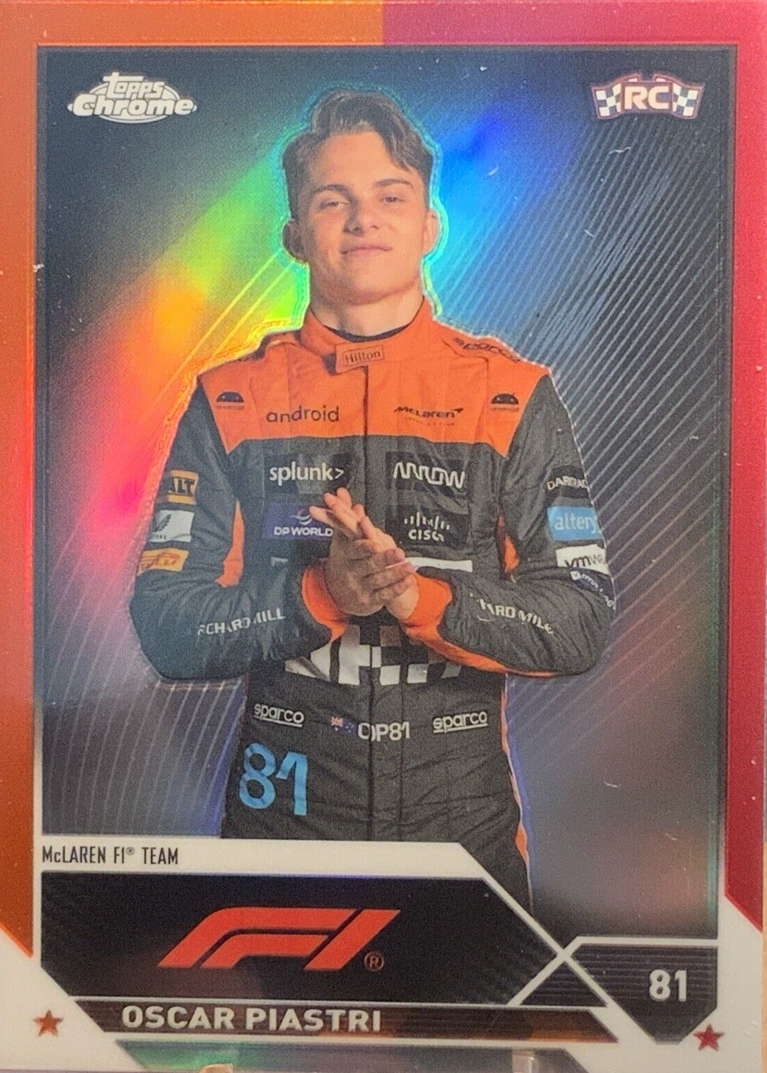 PSA10ルーキーピアストリOSCAR PIASTRI RC REFRACTOR Rookie Card PSA 10 - Oscar Piastri #41 - Refractor - 2023