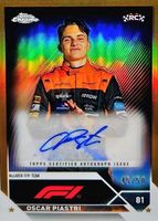 Oscar Piastri 2023 Topps Chrome Formula 1 #CAC-OP Autographs