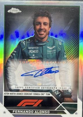 2023 Topps Chrome Formula 1 #CAC-FA Autographs