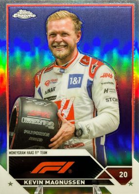 F1カード Kevin Magnussen シールサインカード 1/1 Kevin Magnussen - 2022 Topps Dynasty F1 - Unique Triple