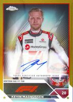 F1カード Kevin Magnussen シールサインカード F1カード Kevin Magnussen シールサインカード F1カード Kevin