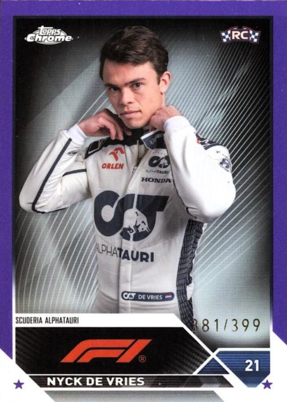 2023 Topps Chrome Formula 1 #67 Purple Refractor /399