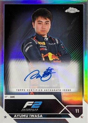 2023 Topps Chrome Formula 1 #CAC-AI Autographs