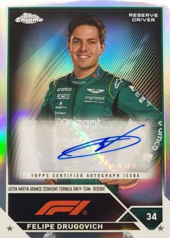 2023 Topps Chrome Formula 1 #CAC-FD Autographs